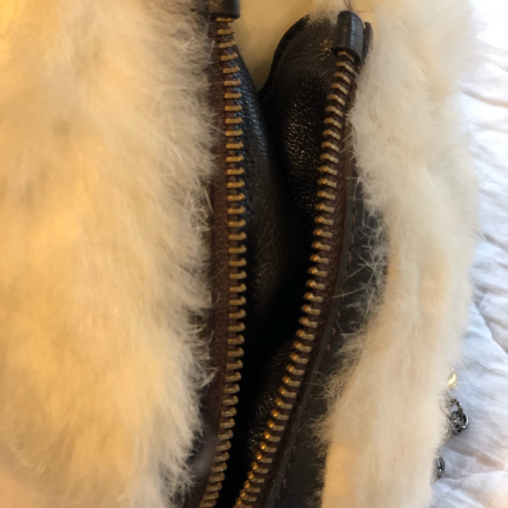 Genuine Rabbit Fur Bag - Picture 5 of 6